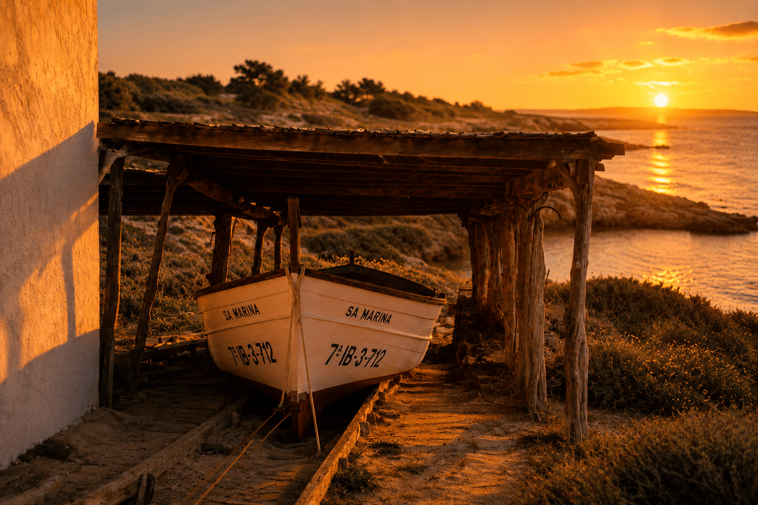 Ruta a pie por los pueblos pesqueros de Formentera